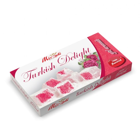 Turkish Delight With Rose Flavour - 350 GR.