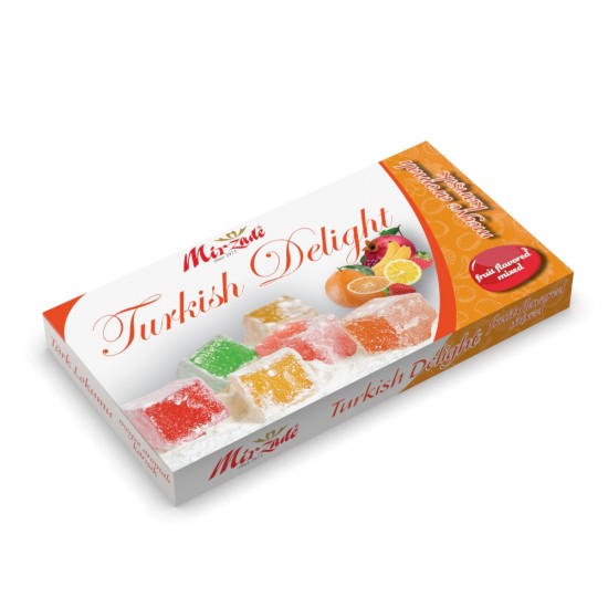 Turkish Delight With Mixed Flavour - 350 GR.